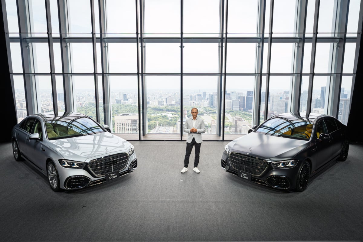 メルセデス・ベンツ新型「Sクラス」発表会の様子