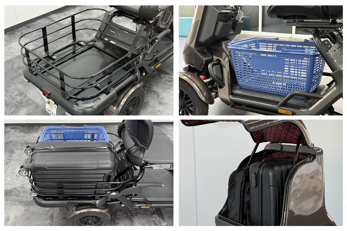 エレモーズ新型 特定小型四輪「ELEGRAN」