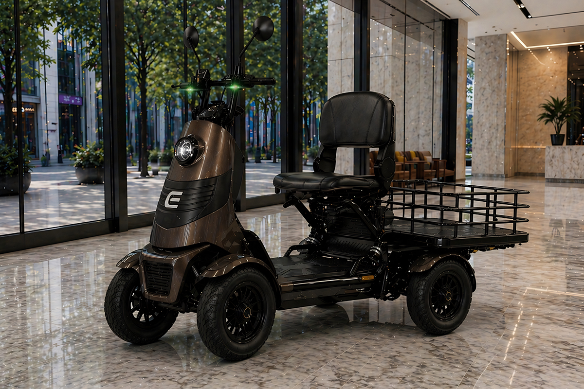 エレモーズ新型 特定小型四輪「ELEGRAN」