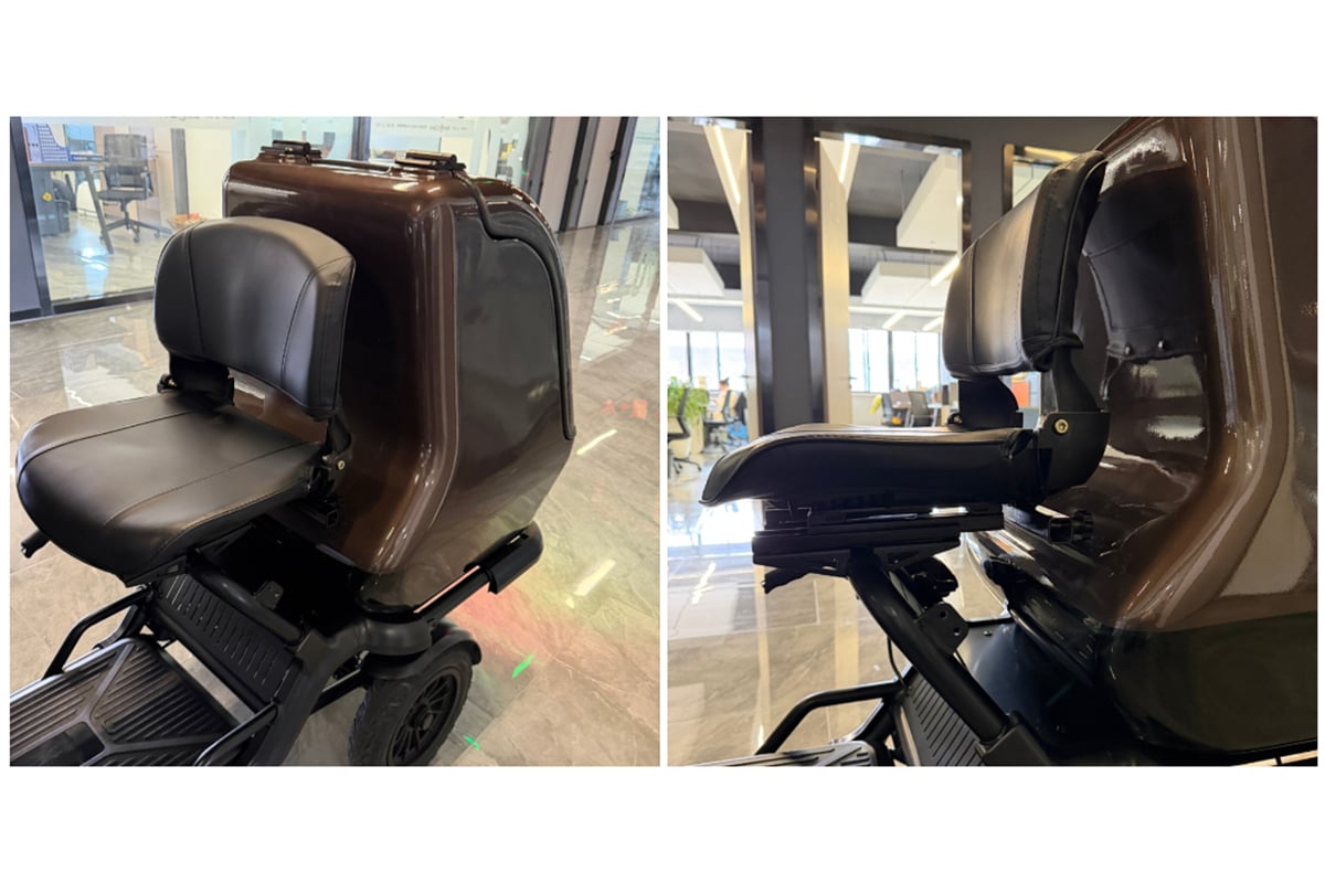 エレモーズ新型 特定小型四輪「ELEGRAN」
