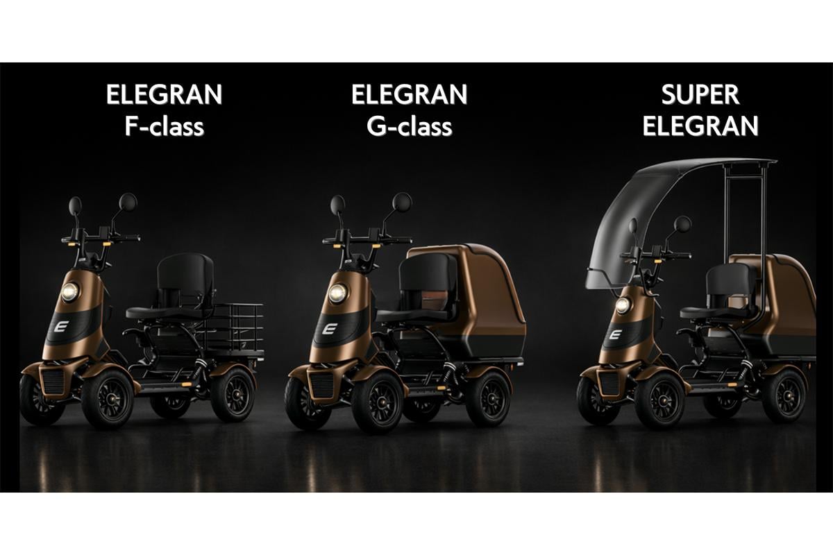 エレモーズ新型 特定小型四輪「ELEGRAN」