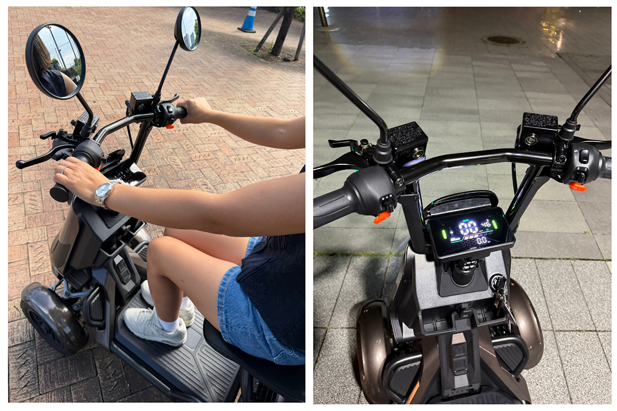 エレモーズ新型 特定小型四輪「ELEGRAN」