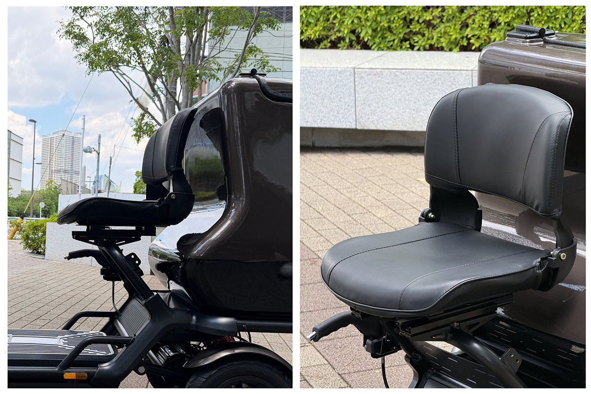 エレモーズ新型 特定小型四輪「ELEGRAN」