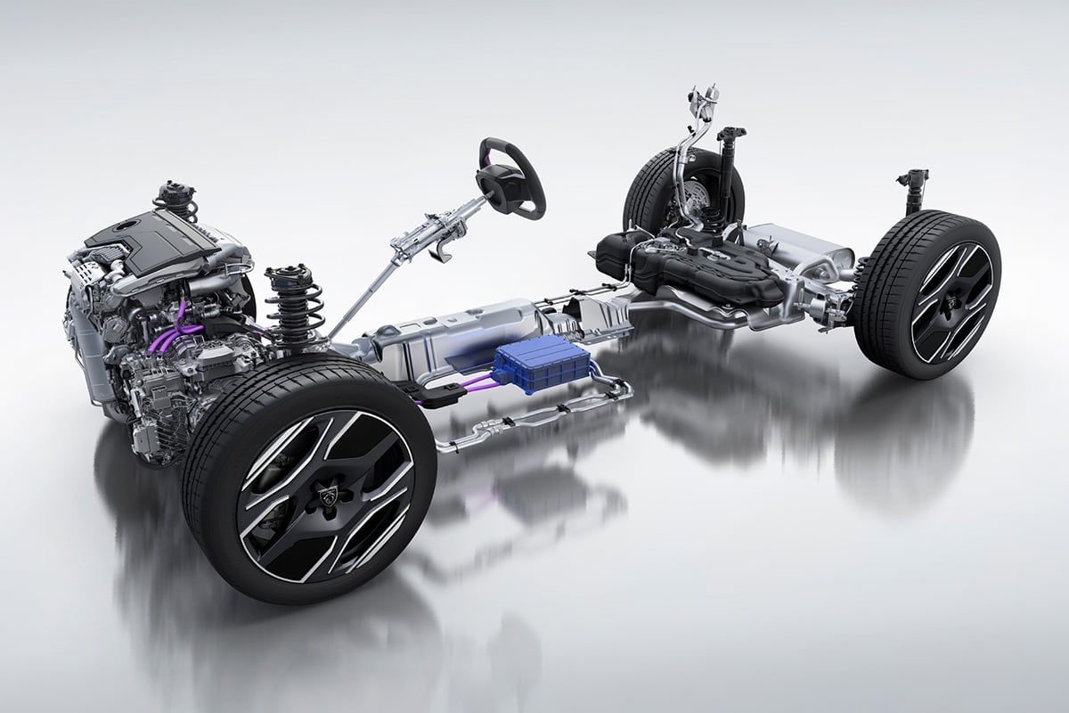 プジョー新型「408GTハイブリッド」