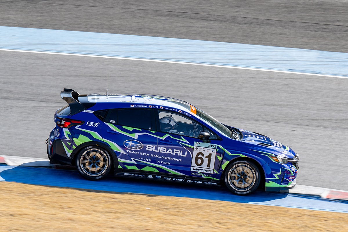 スバルの「スーパー耐久」参戦マシン「スバル ハイパフォーマンス X バージョンII」