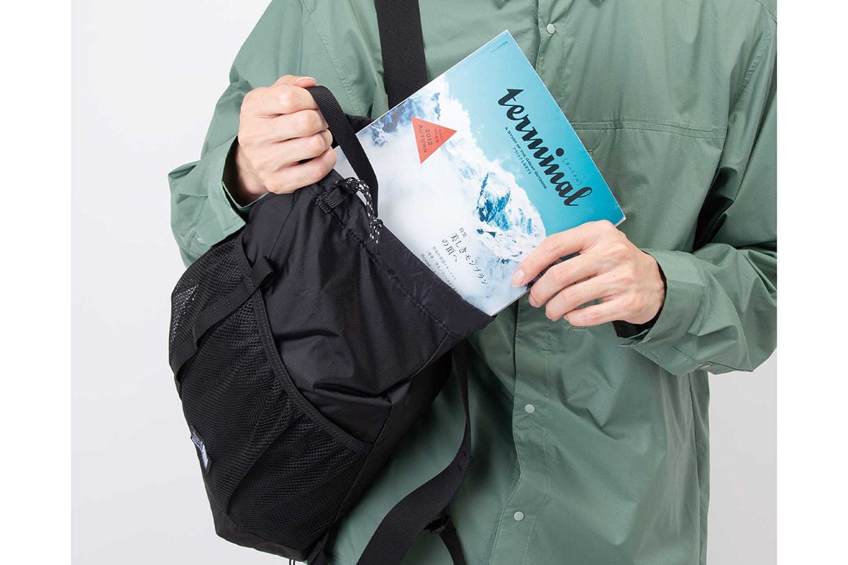 カリマー「grab knapsack mini」