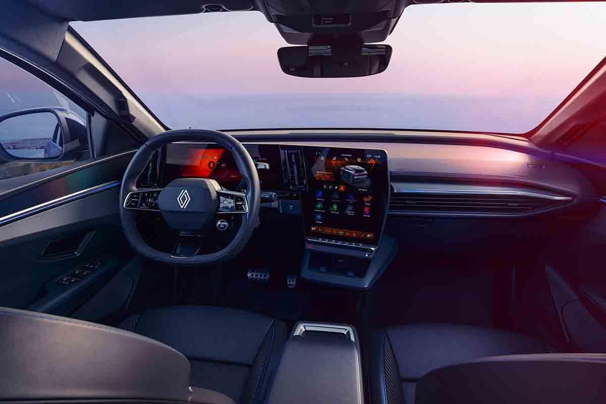 ルノー改良新型「メガーヌE-Techエレクトリック」
