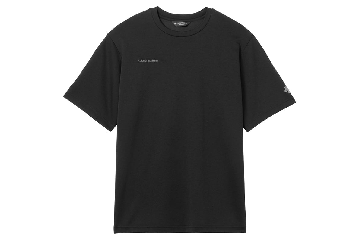デサント「CORDURA H／S TEE（03M）」：ブラック