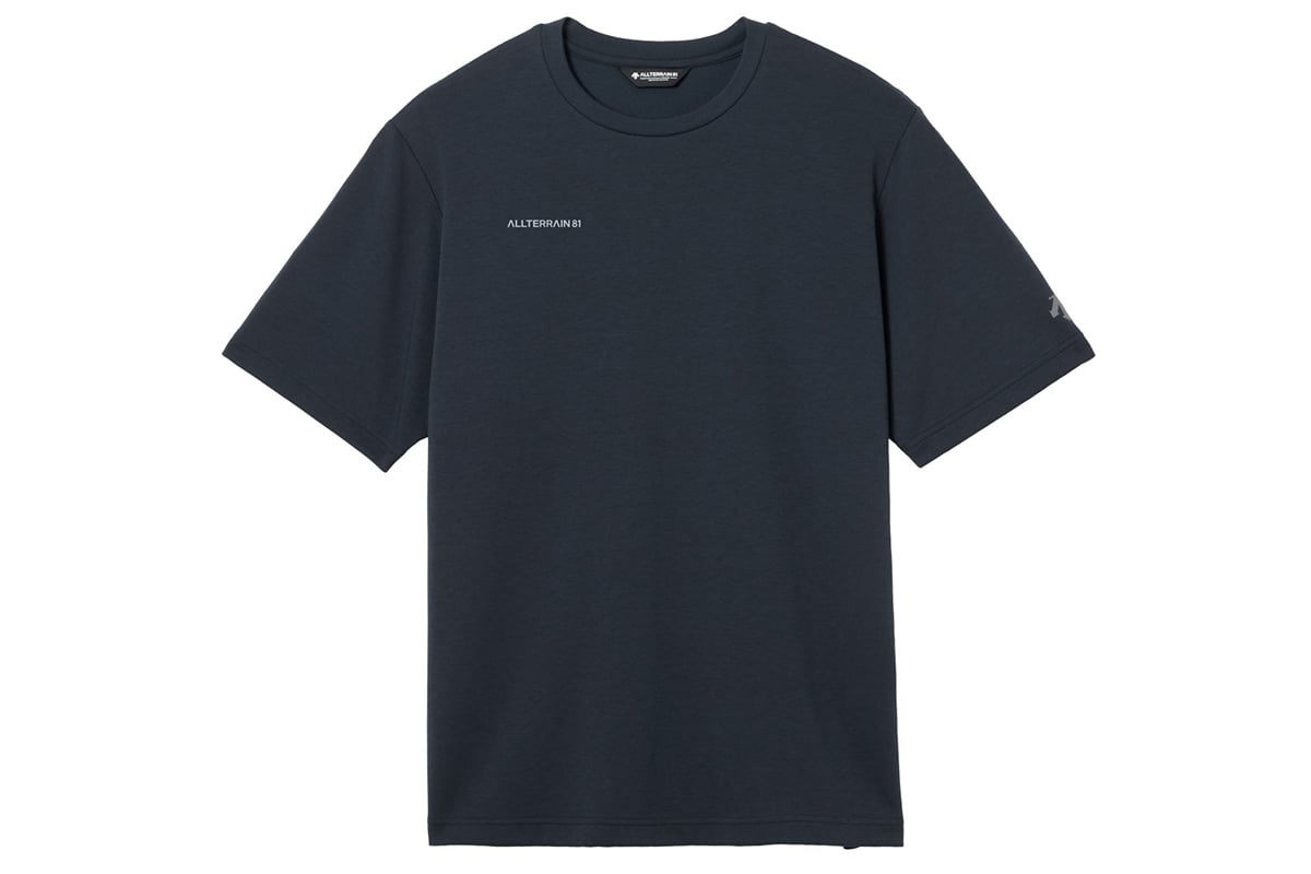 デサント「CORDURA H／S TEE（03M）」：ダークシャドー