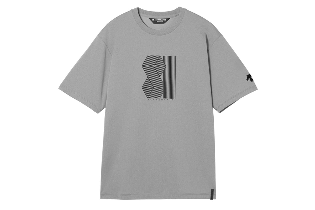 デサント「CL H／S TEE（07M）」：スチールグレー