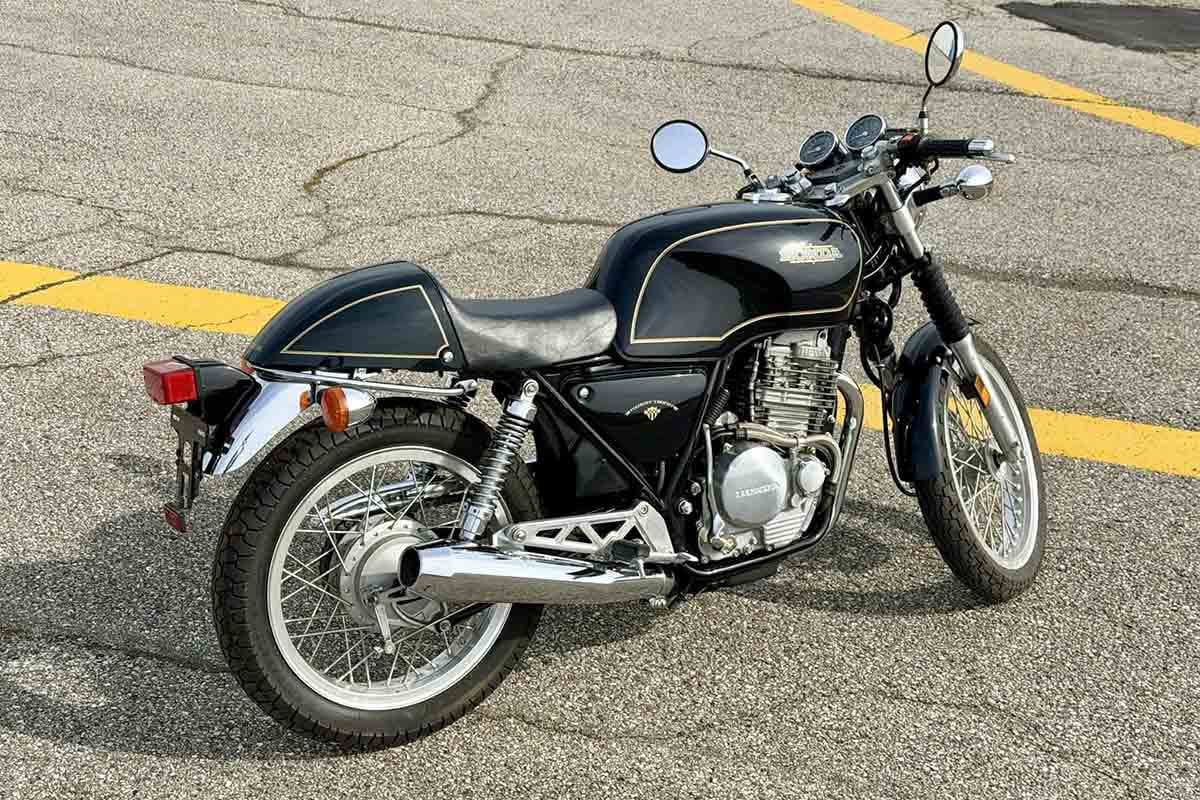 米国オンラインオークションに出品され落札された1989年式ホンダ「GB500ツーリストトロフィー」