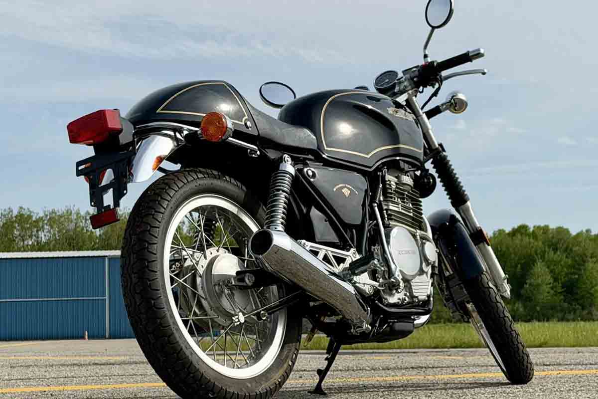 米国オンラインオークションに出品され落札された1989年式ホンダ「GB500ツーリストトロフィー」