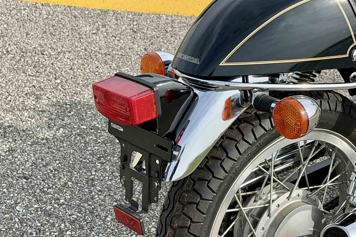 米国オンラインオークションに出品され落札された1989年式ホンダ「GB500ツーリストトロフィー」