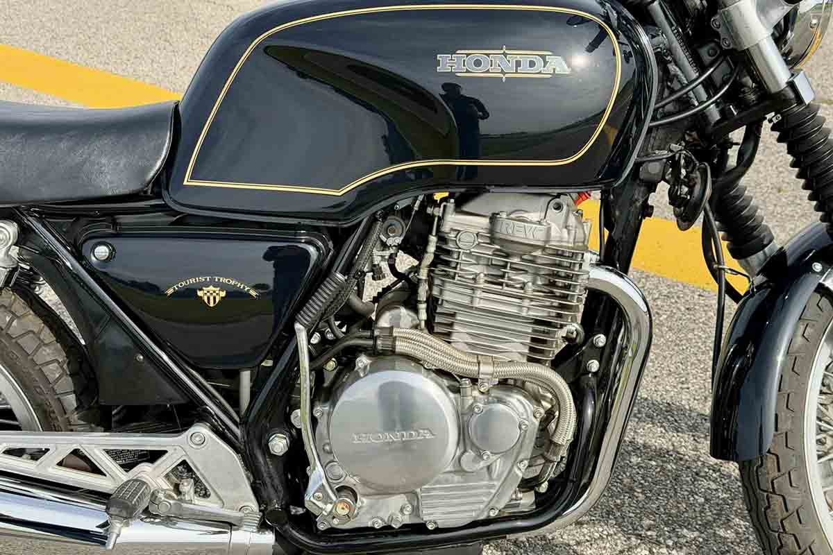 米国オンラインオークションに出品され落札された1989年式ホンダ「GB500ツーリストトロフィー」
