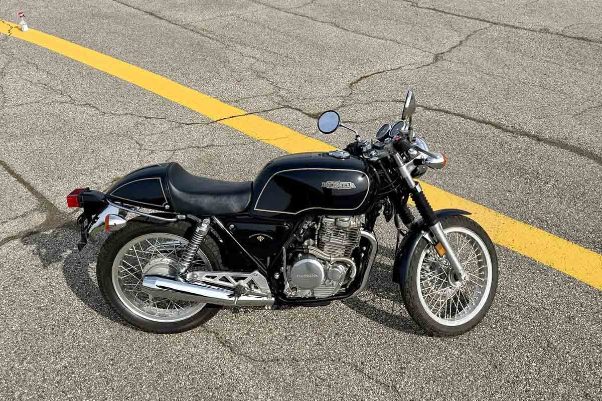 米国オンラインオークションに出品され落札された1989年式ホンダ「GB500ツーリストトロフィー」