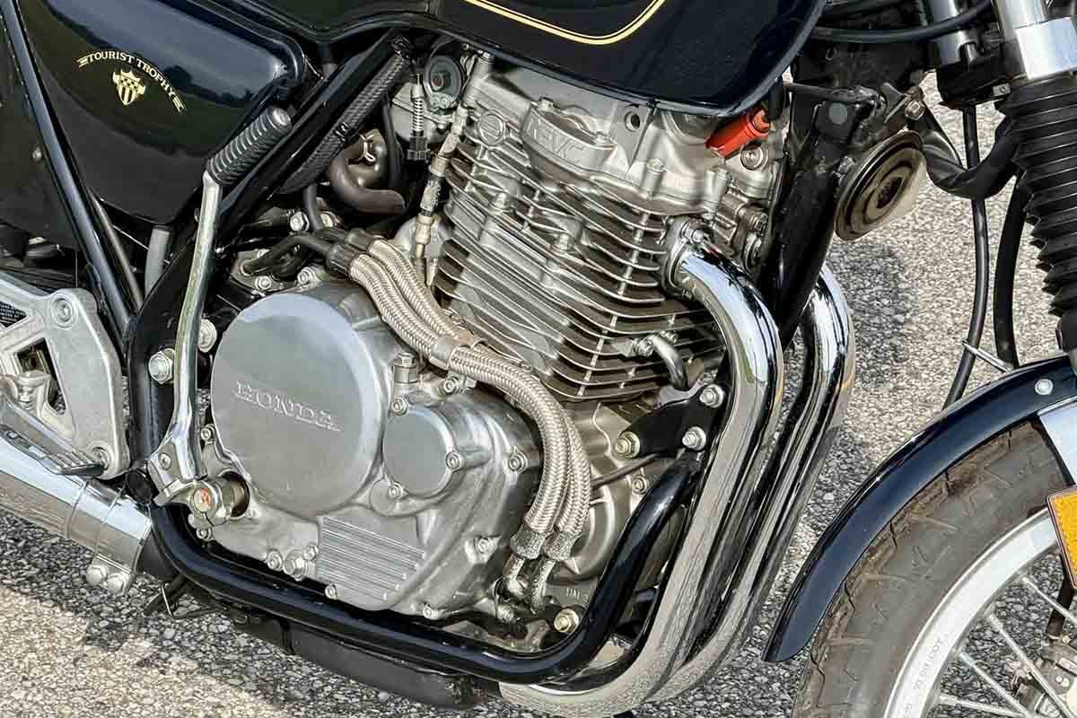 米国オンラインオークションに出品され落札された1989年式ホンダ「GB500ツーリストトロフィー」