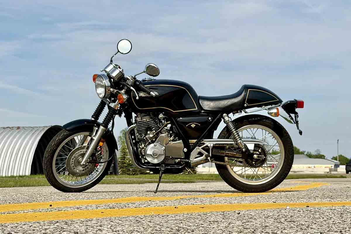 米国オンラインオークションに出品され落札された1989年式ホンダ「GB500ツーリストトロフィー」