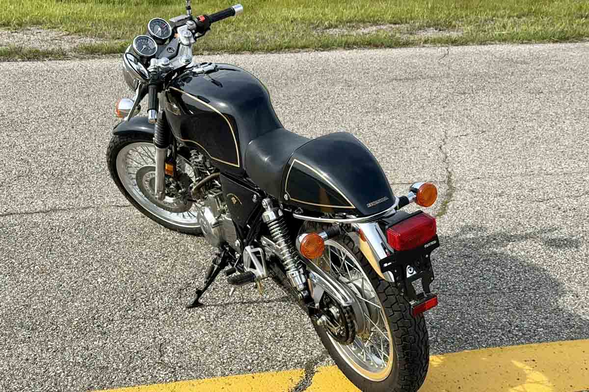 米国オンラインオークションに出品され落札された1989年式ホンダ「GB500ツーリストトロフィー」