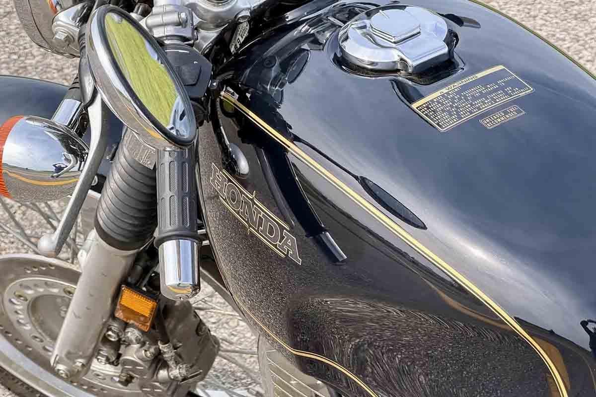 米国オンラインオークションに出品され落札された1989年式ホンダ「GB500ツーリストトロフィー」