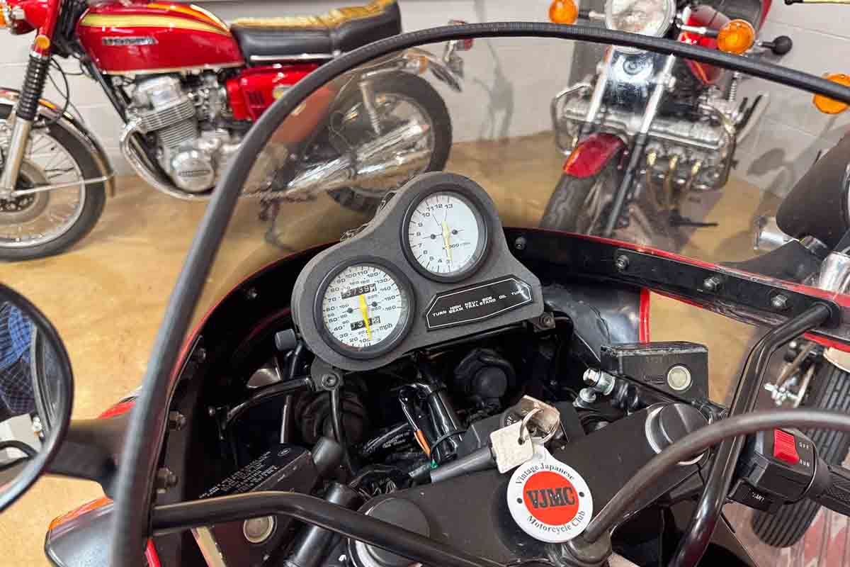 米国オンラインオークションに出品、落札された1986年式スズキ「GSX-R750」