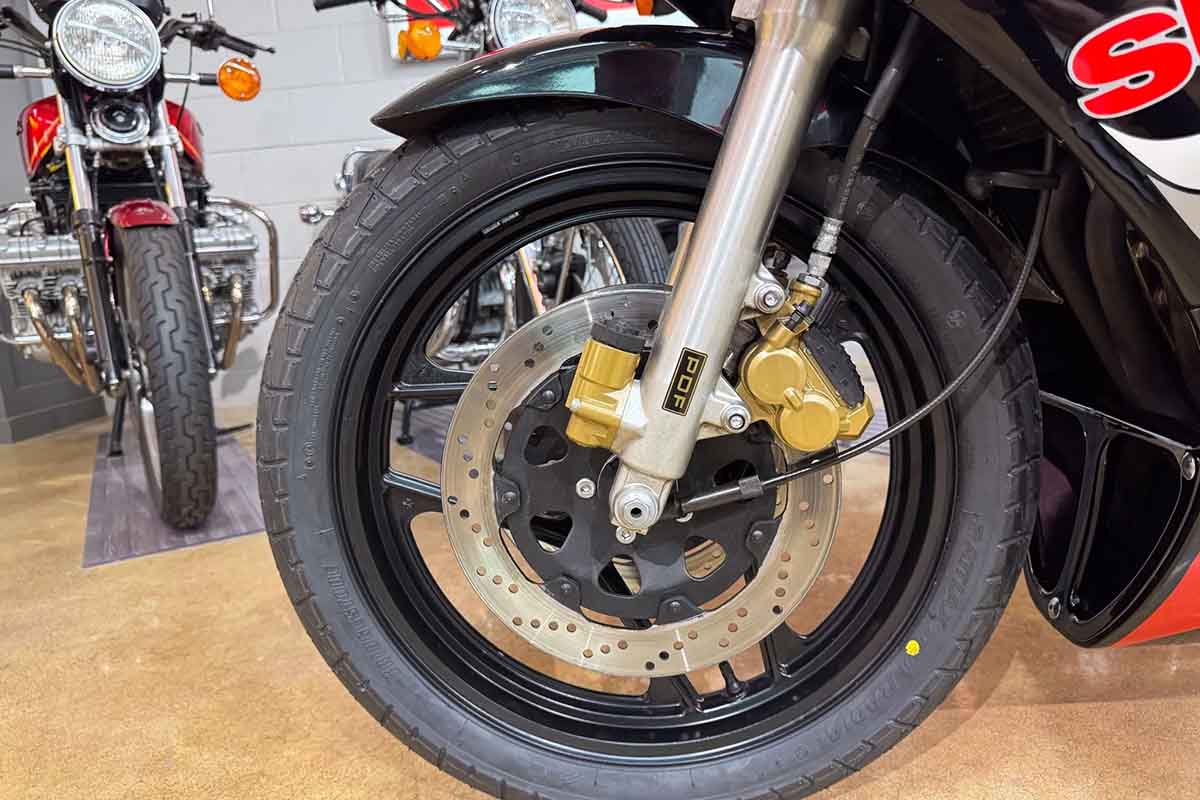 米国オンラインオークションに出品、落札された1986年式スズキ「GSX-R750」