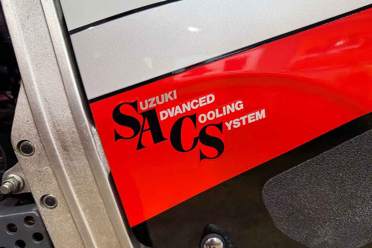 米国オンラインオークションに出品、落札された1986年式スズキ「GSX-R750」