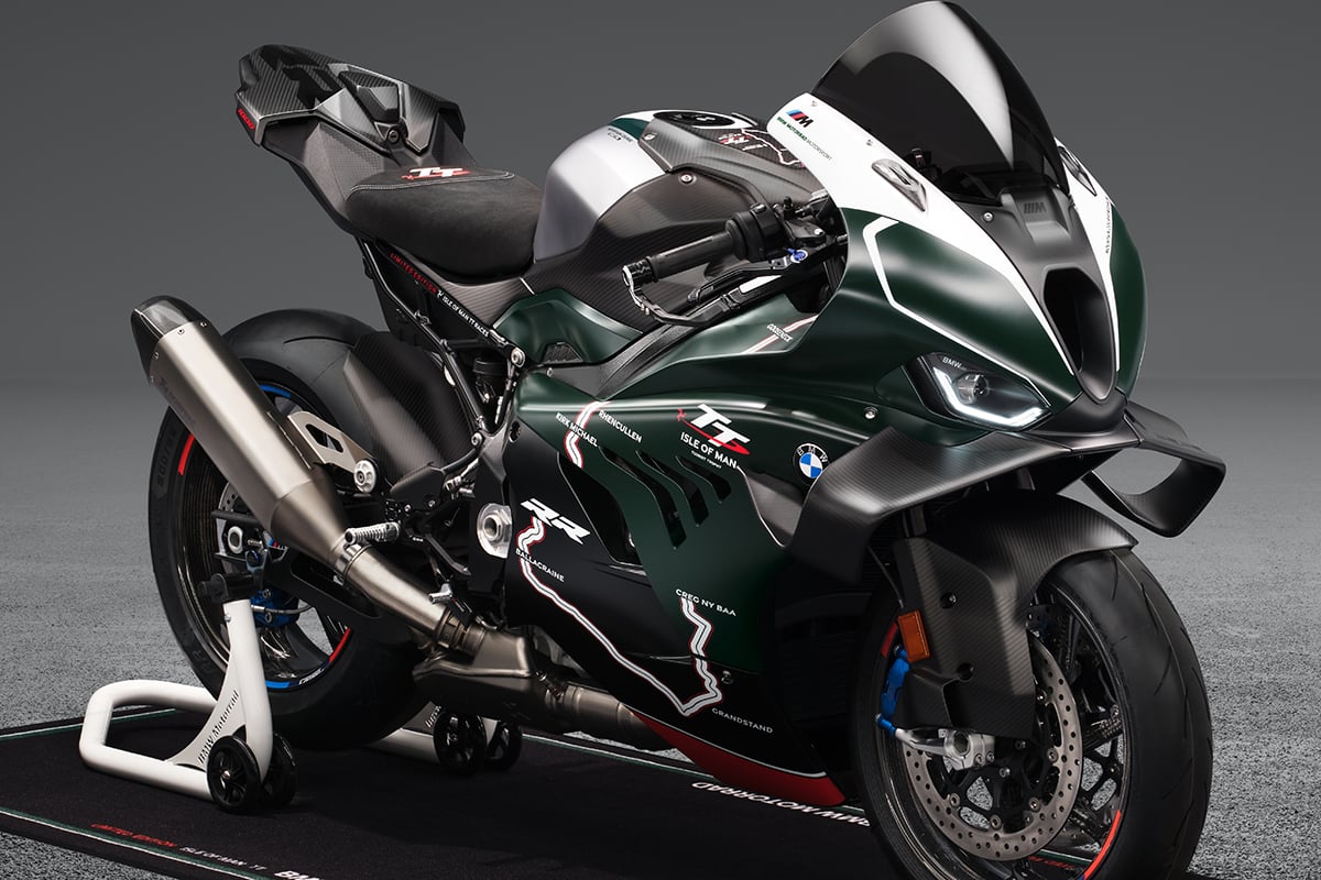 2026年5月22日に発表された世界115台限定車 BMW「M1000RRリミテッドエディション・アイル・オブ。マンTT」