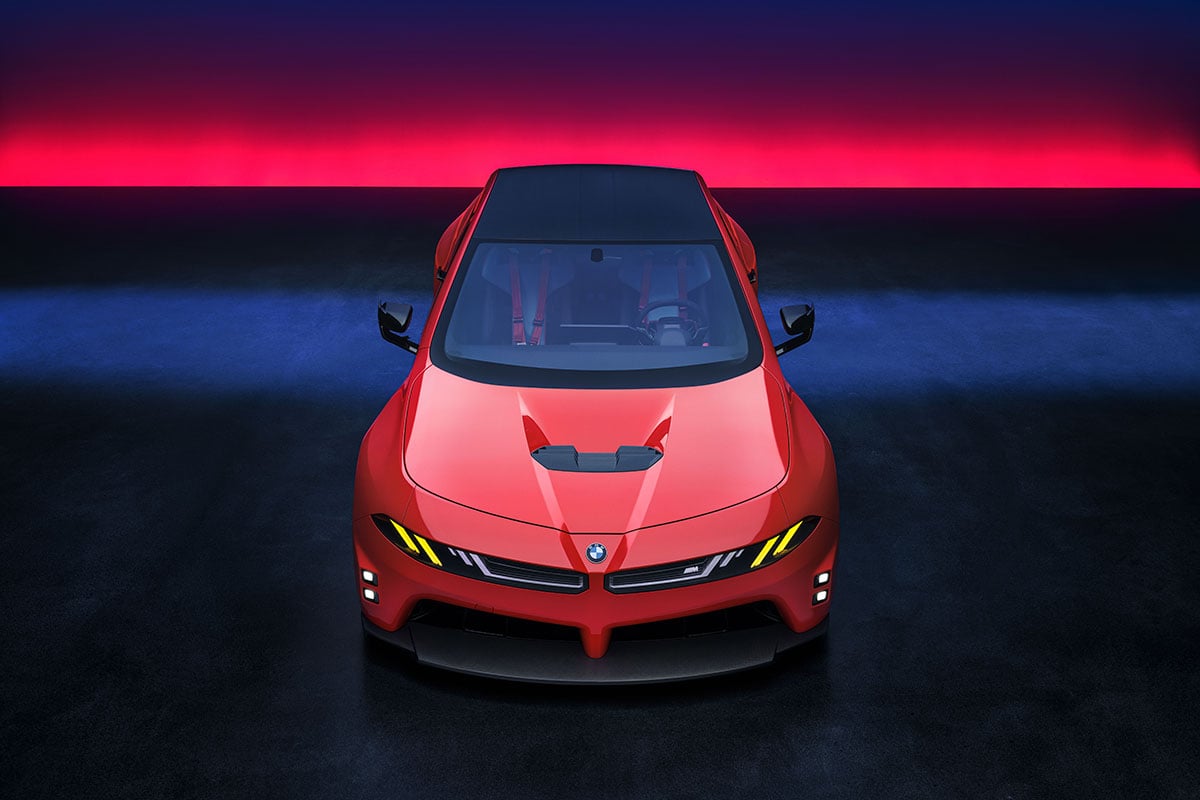 世界初公開されたBMW「M コンセプト ノイエ・クラッセ」