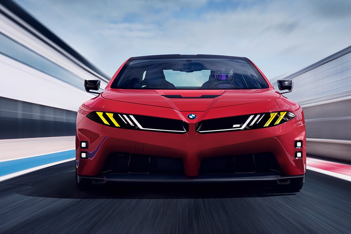 世界初公開されたBMW「M コンセプト ノイエ・クラッセ」