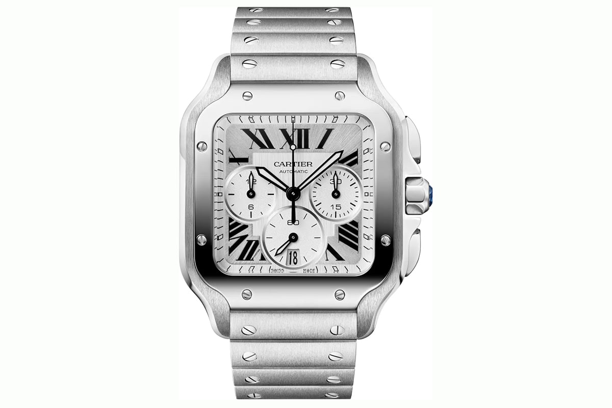 スティールモデル（242万8800円 消費税込）。Antoine Pividori © Cartier