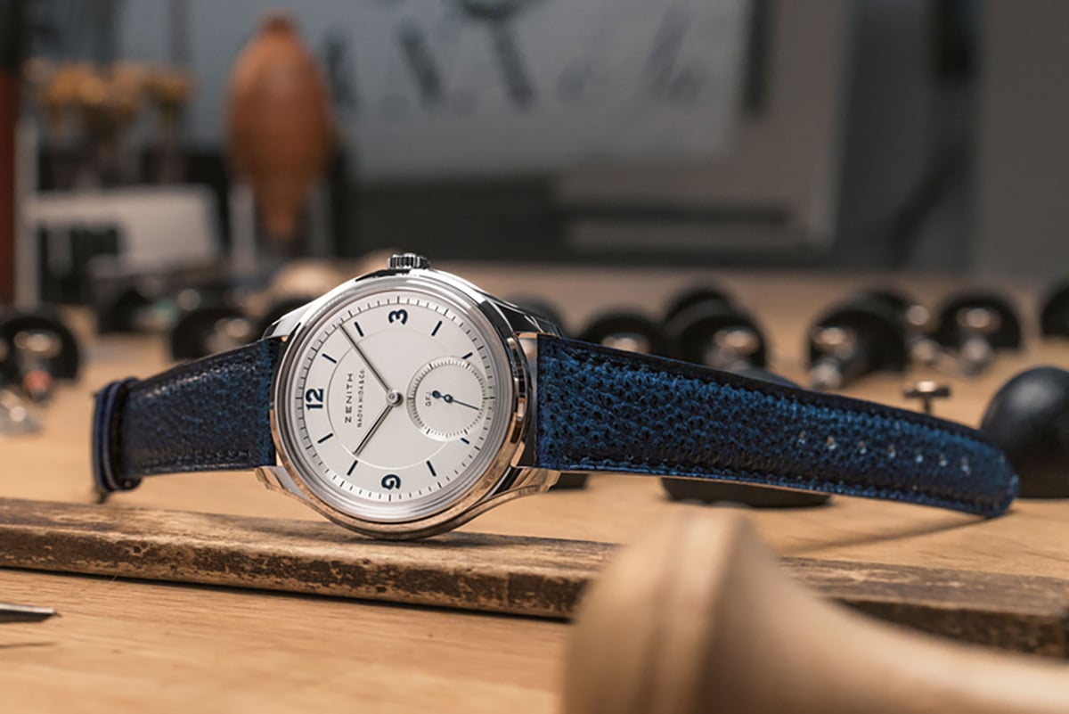 ケース径は39mm。ケースはプラチナ製。
