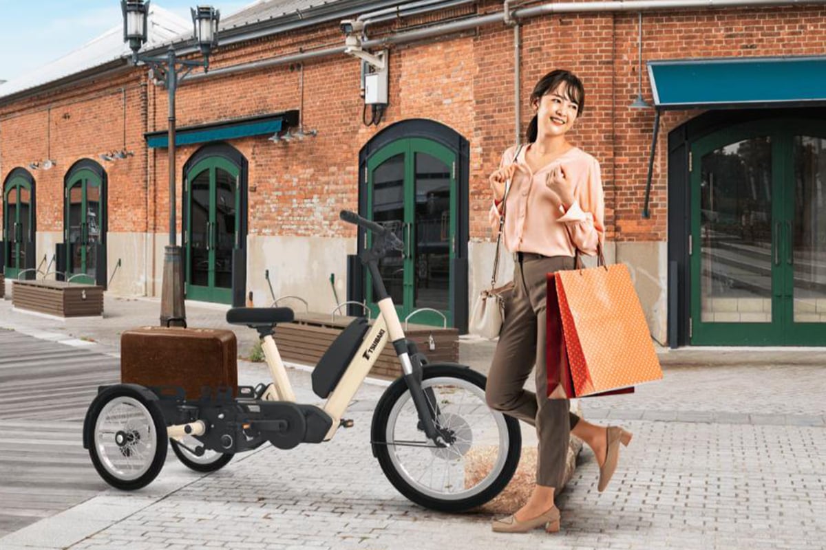 電動アシスト付き3輪自転車「LA SI QUE（らしく）」