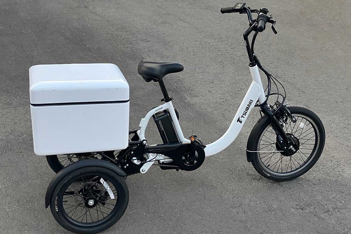 電動アシスト付き3輪自転車「LA SI QUE（らしく）」