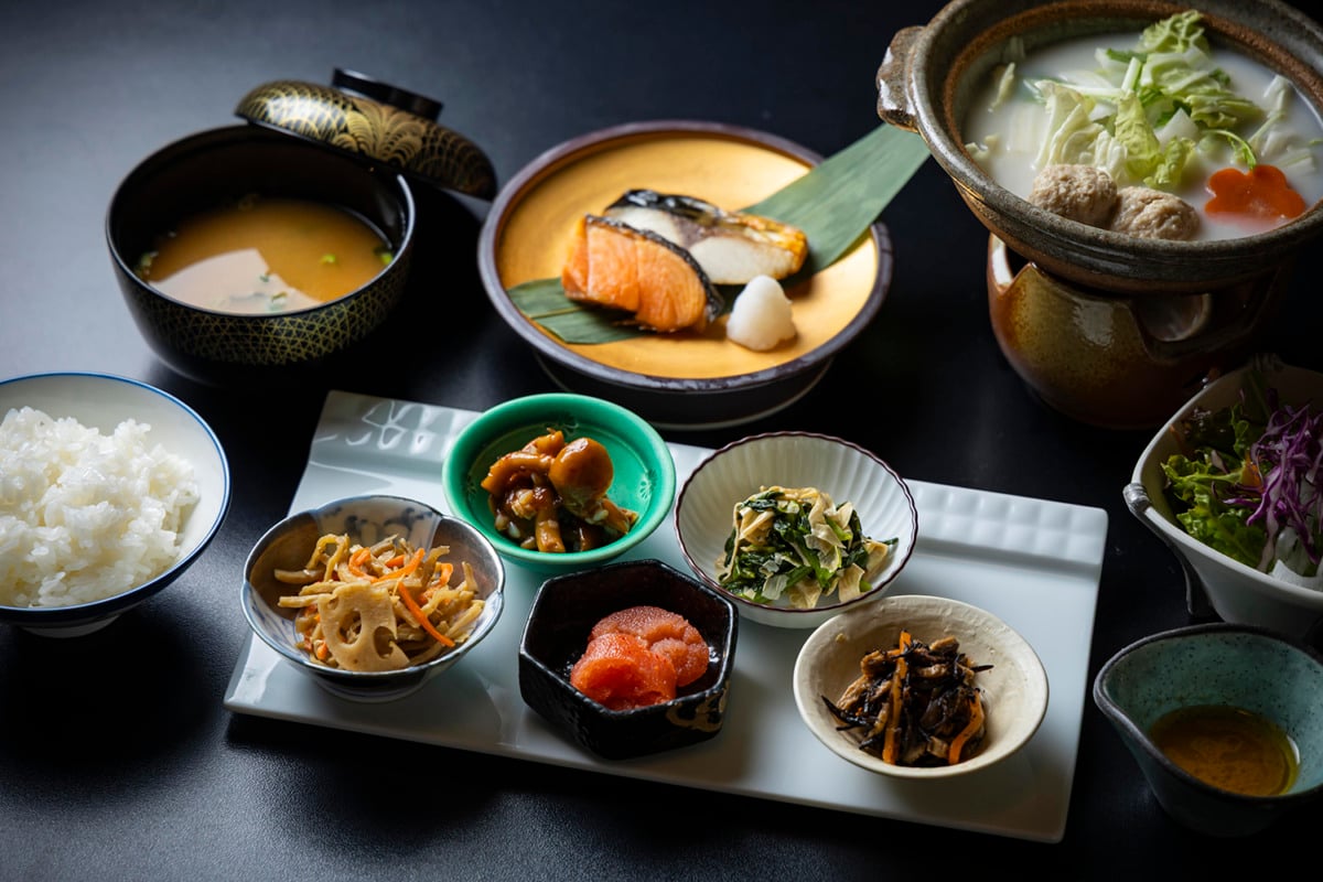 地元食材を取り入れた滋味あふれる和朝食
