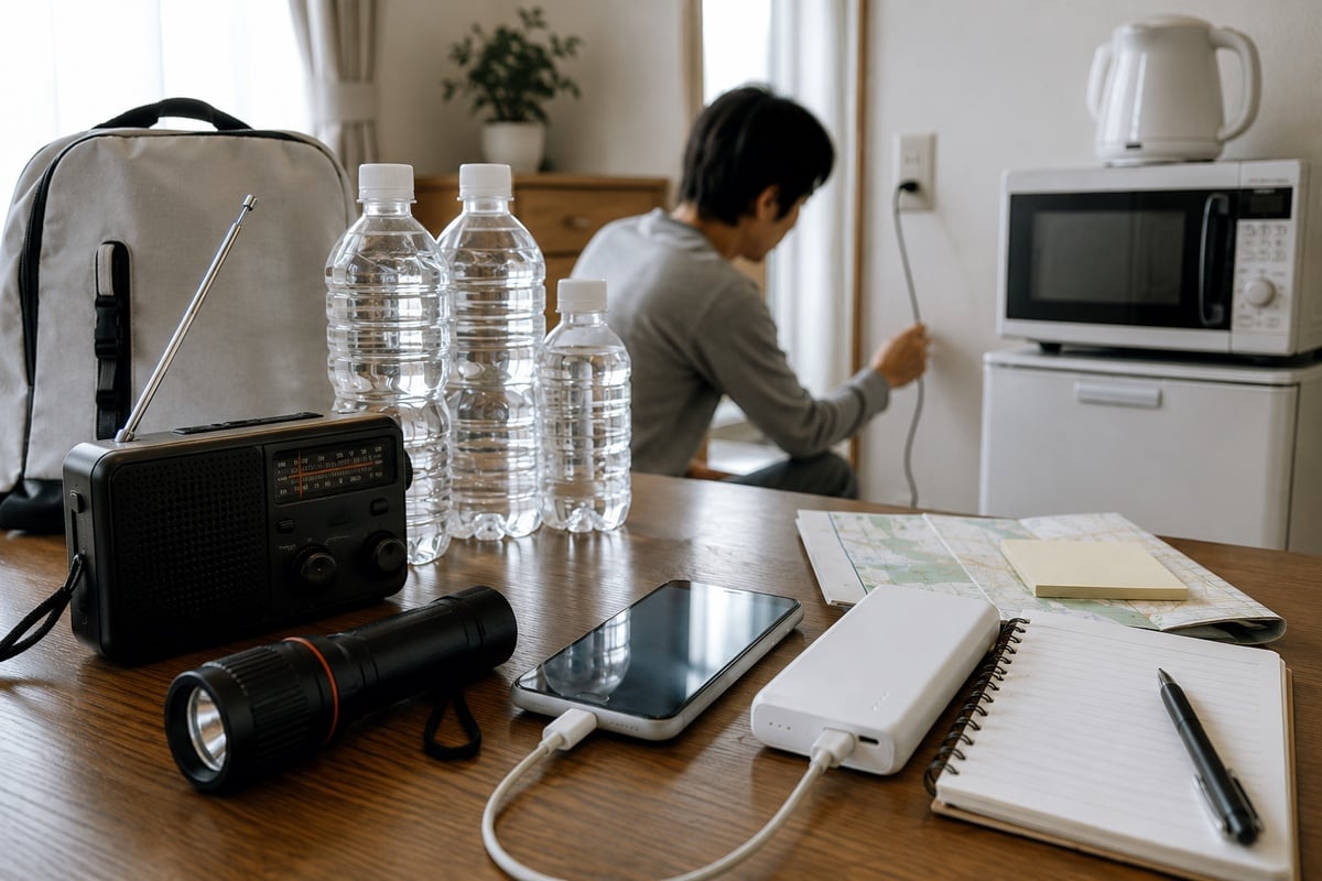避難しなくて大丈夫な人でも備えはしっかり整えておくことが大事(※画像は生成AIによるイメージです)