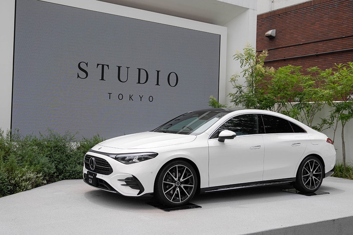 新エリアと併設の音楽バーがオープンした「Mercedes-Benz STUDIO TOKYO」