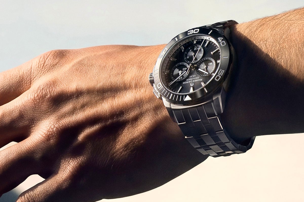 モーリス・ラクロアでもっともスポーティかつ、高い防水性能を誇る「PONTOS」コレクション