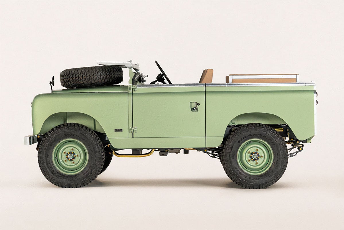 納車まで3年はかかるというクールンヴィンテージのレストモッド車両（C）Coolnvintage