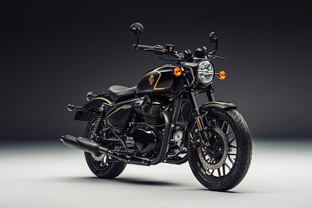 ロイヤルエンフィールド「ショットガン650×ラフ・クラフツ・エディション」