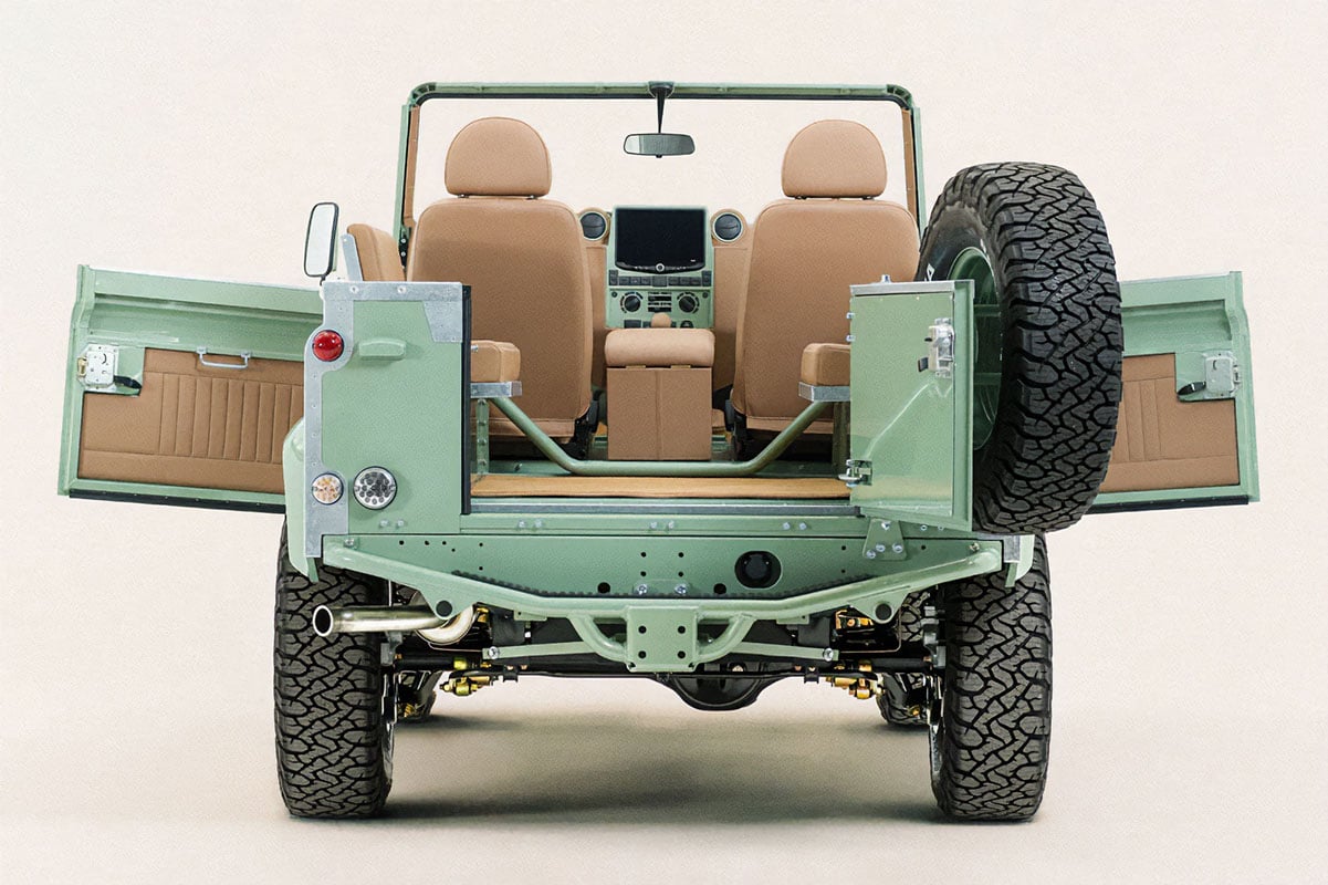 納車まで3年はかかるというクールンヴィンテージのレストモッド車両（C）Coolnvintage