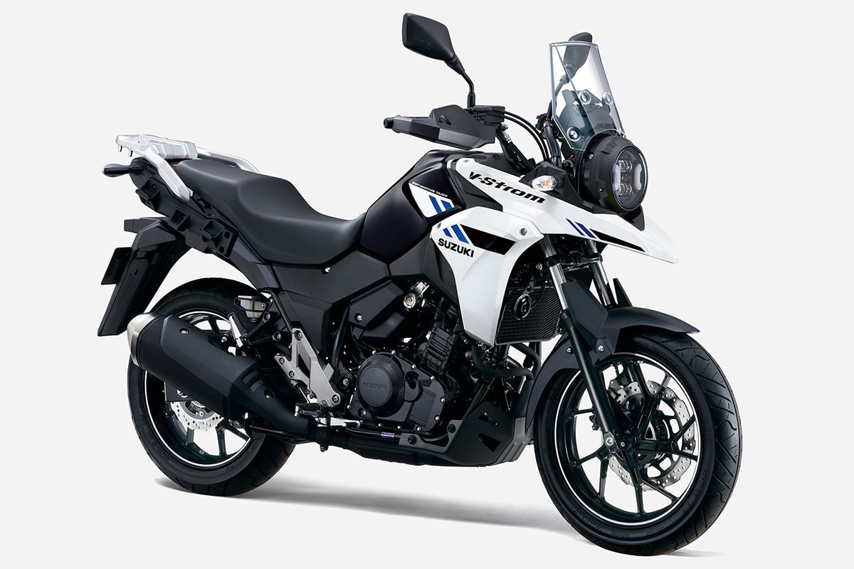 スズキの新しい「Vストローム250」