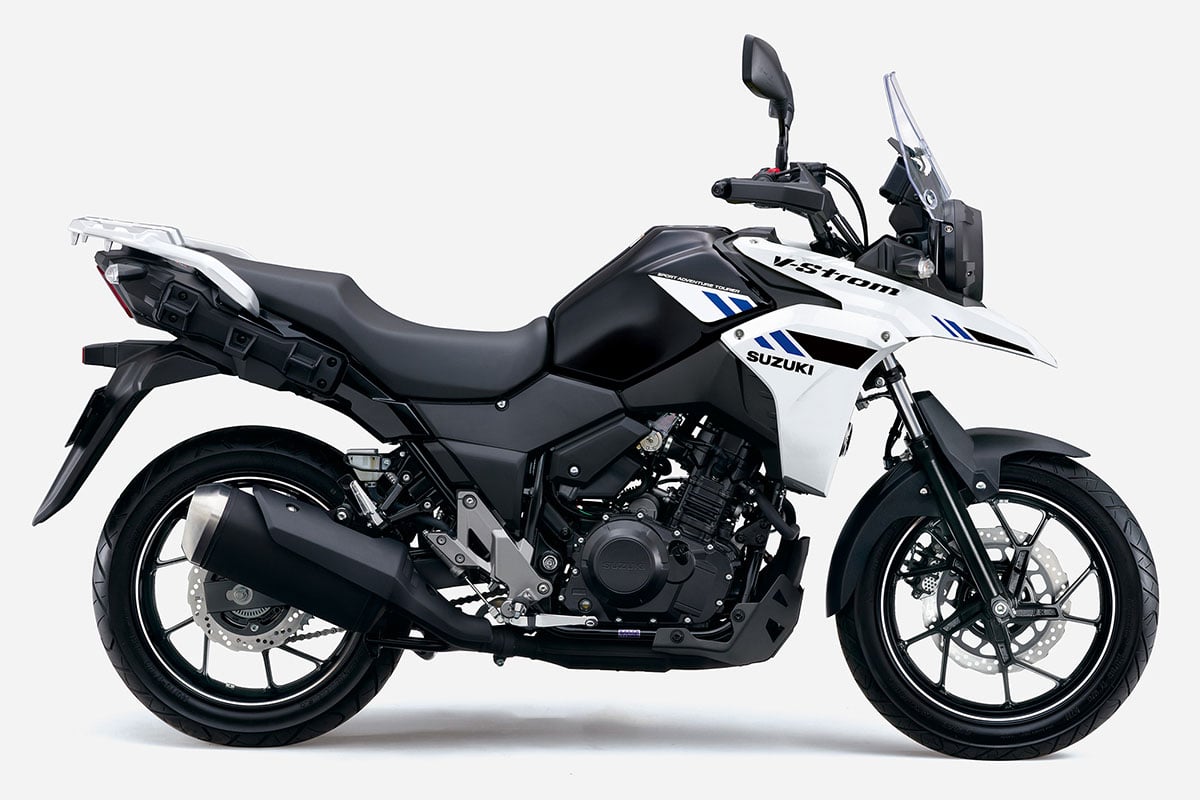 スズキの新しい「Vストローム250」