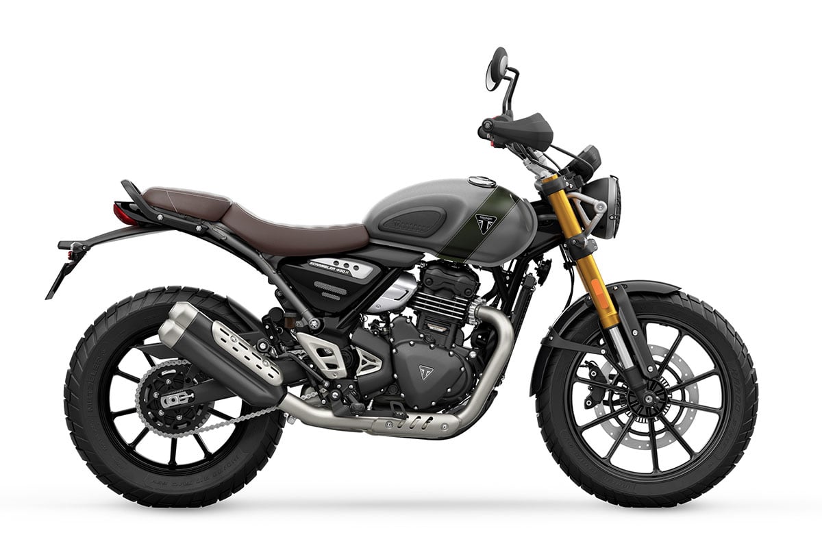 トライアンフ「スクランブラー400X」