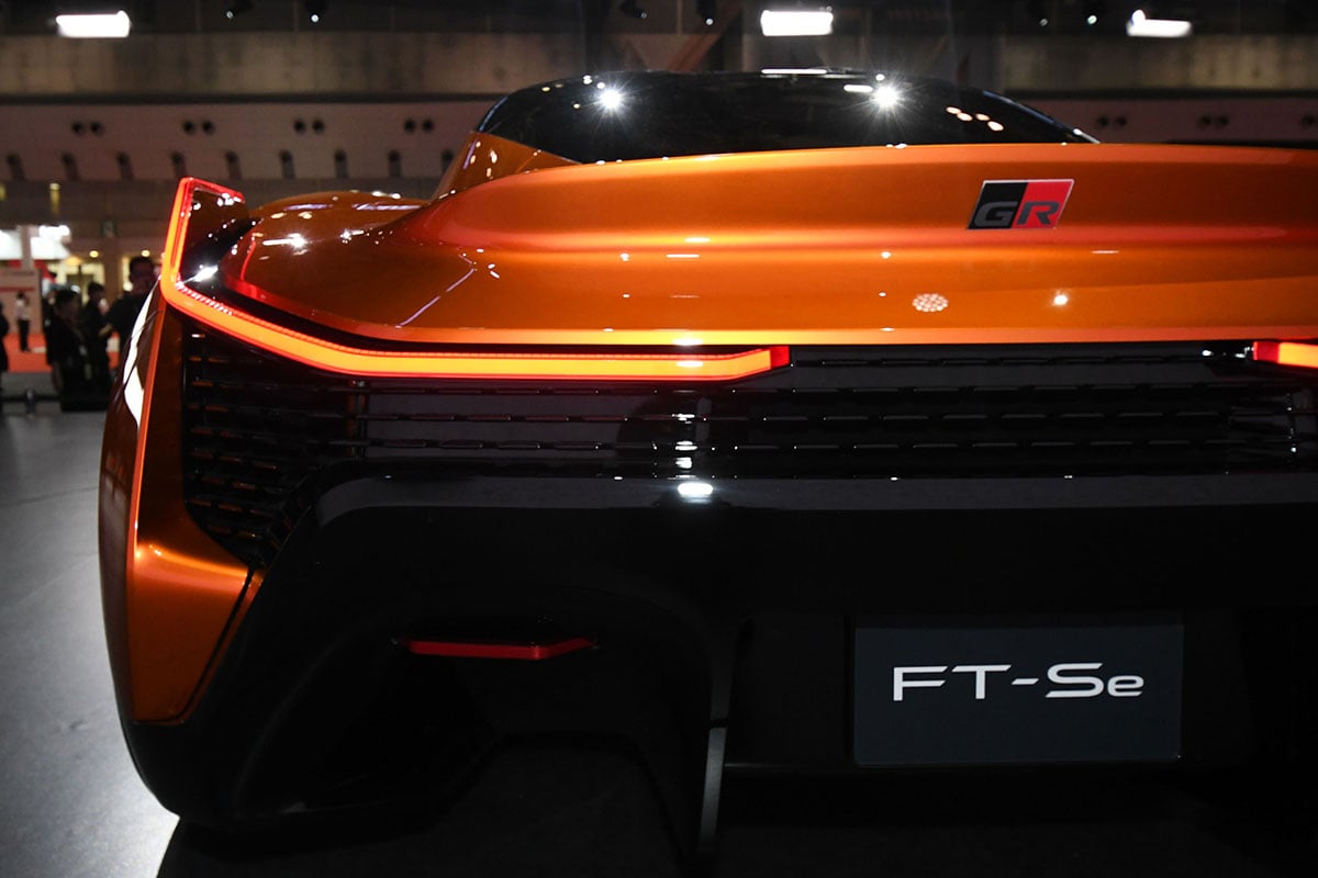 トヨタのコンセプトカー「FT-Se」