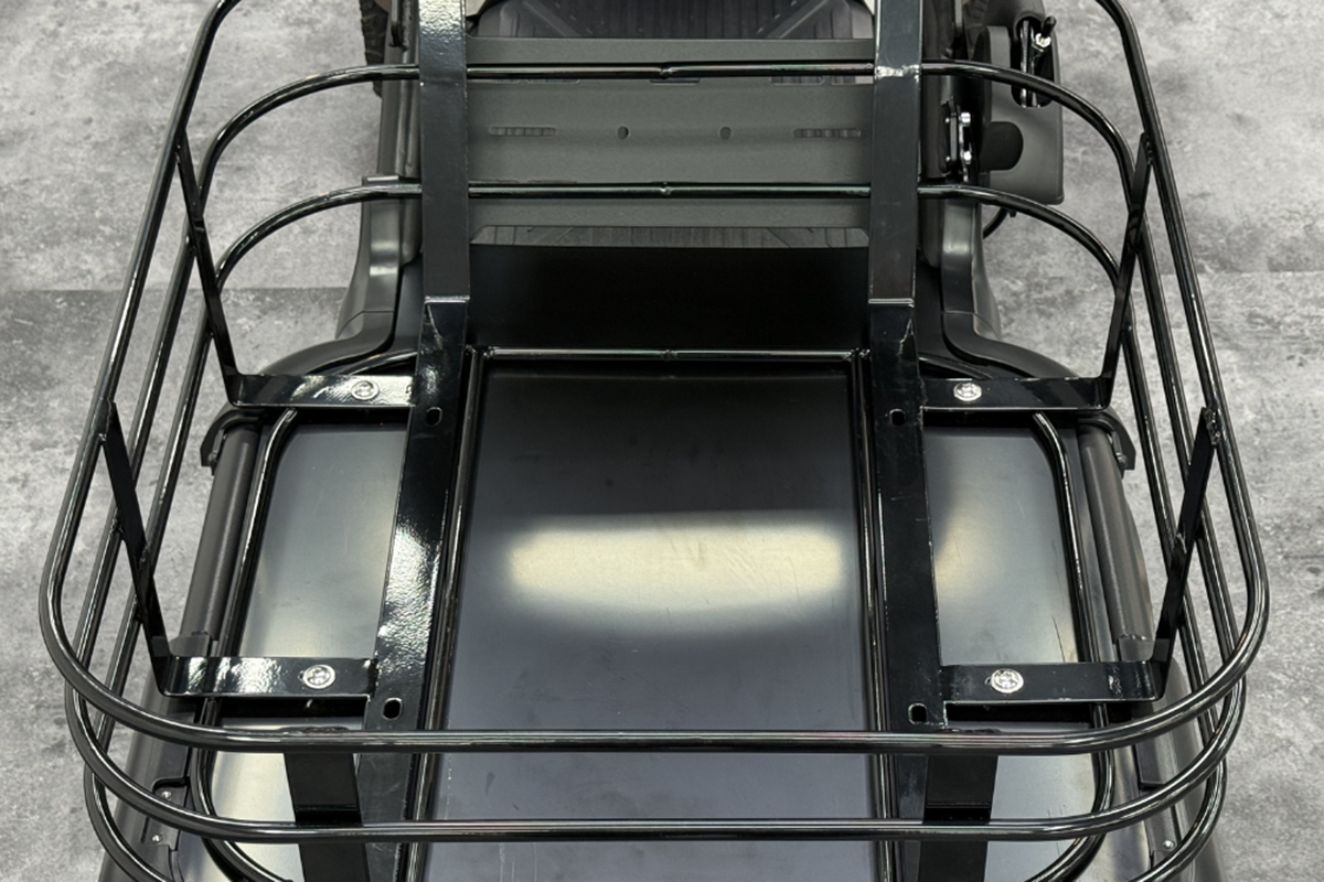エレモーズの特定小型四輪「エレグラン」の最上位モデル「プレミアム」