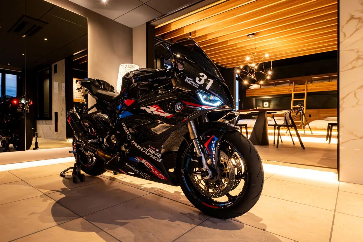 バイクでの利用も可能
