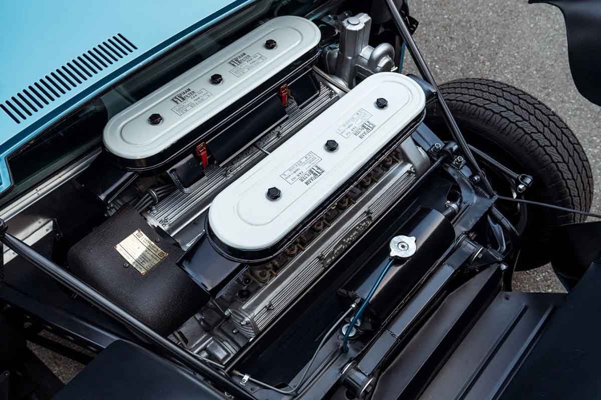 オークションに出品予定の1968年式ランボルギーニ「ミウラ P400S」(c)2026 BROAD ARROW Auctions