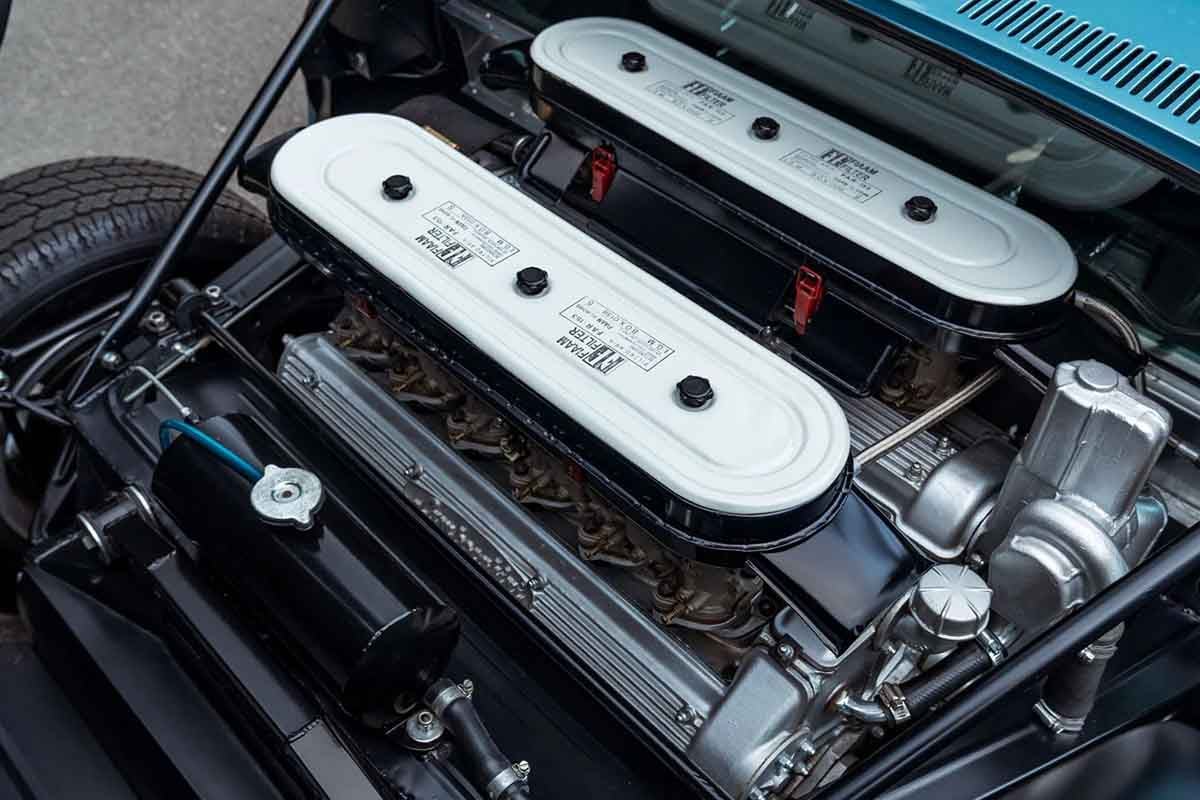 オークションに出品予定の1968年式ランボルギーニ「ミウラ P400S」(c)2026 BROAD ARROW Auctions