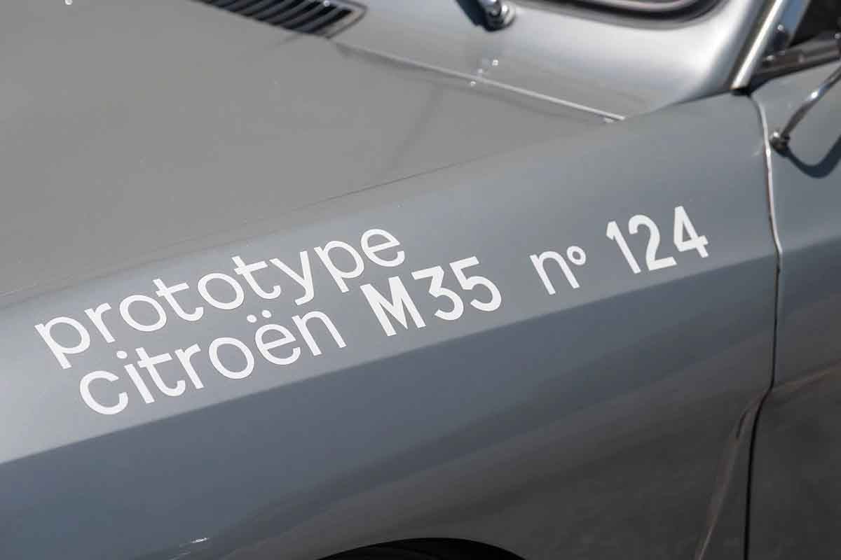 オークションに出品される予定の1970年式シトロエン「M35」(c)2026 BROAD ARROW Auctions