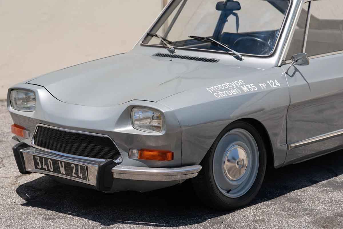 オークションに出品される予定の1970年式シトロエン「M35」(c)2026 BROAD ARROW Auctions